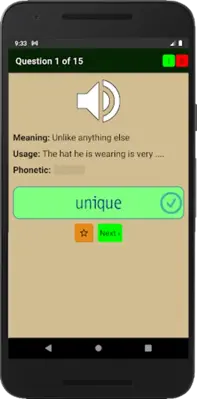 Spelling Master English Words android App screenshot 2