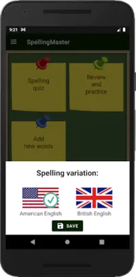 Spelling Master English Words android App screenshot 3